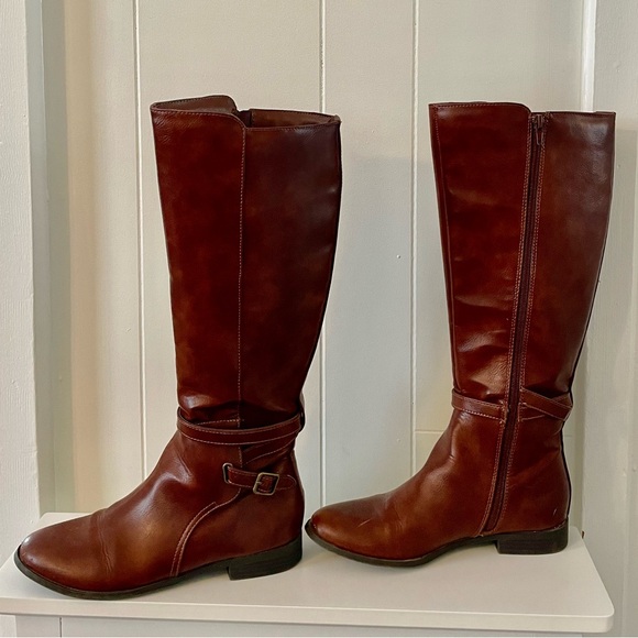 Women's Esprit faux Leather riding boot, size 7.5M - Picture 1 of 12